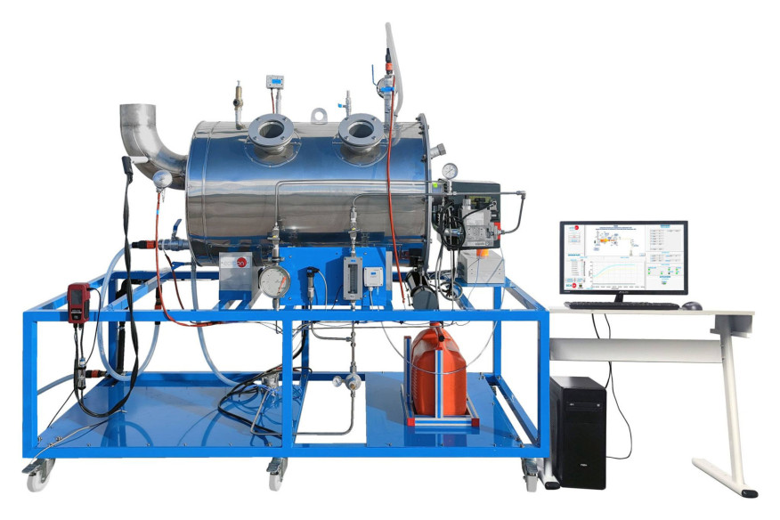 COMPUTER CONTROLLED COMBUSTION LABORATORY UNIT - TVCC