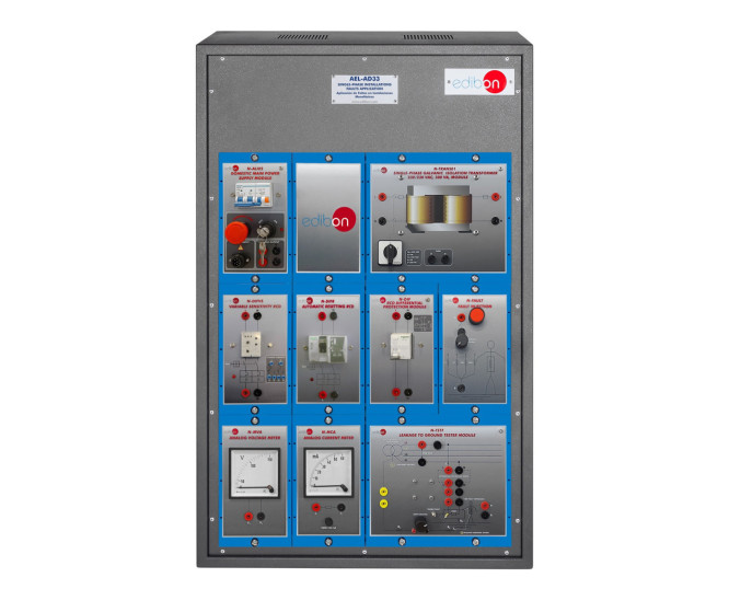 SINGLE-PHASE INSTALLATIONS FAULTS APPLICATION - AEL-AD33
