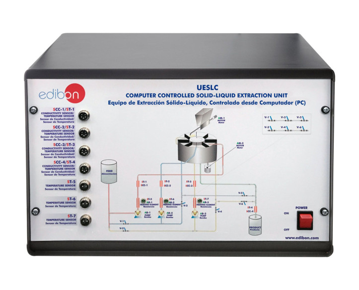 COMPUTER CONTROLLED SOLID-LIQUID EXTRACTION UNIT - UESLC