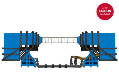 COMPUTER CONTROLLED CLOSED HYDRODYNAMIC TUNNEL FOR LOW SPEED, 150X150 MM - HTLS150/150C