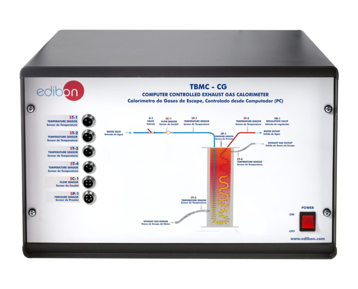 COMPUTER CONTROLLED EXHAUST GAS CALORIMETER - TBMC-CG