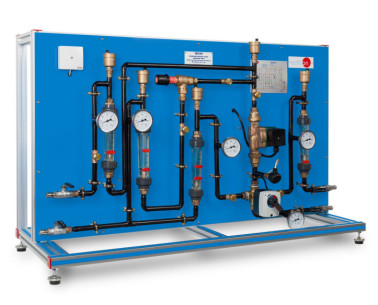 FOUR-WAY MIXING VALVE TRAINING UNIT - TEV4V
