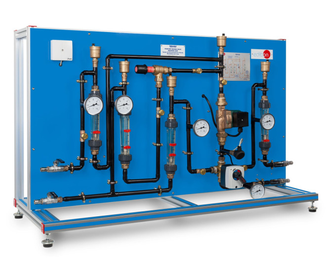 FOUR-WAY MIXING VALVE TRAINING UNIT - TEV4V