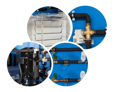 HEAT PUMP FOR DIFFERENT HEAT SOURCES AND HEAT EXCHANGERS - HPSE