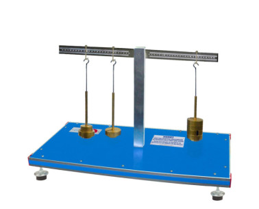 UNIT FOR THE STUDY OF MOMENT EQUILIBRIUM ON A TWO-ARM LEVER - MEMB2