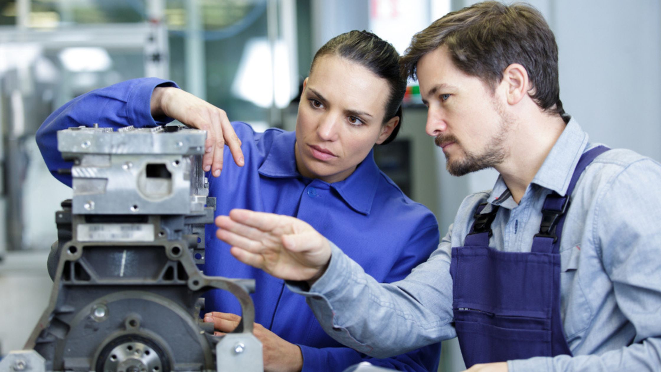 Practical training for mechanical engineers