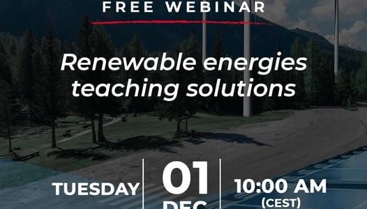 Webinar: Renewable energies teaching solutions