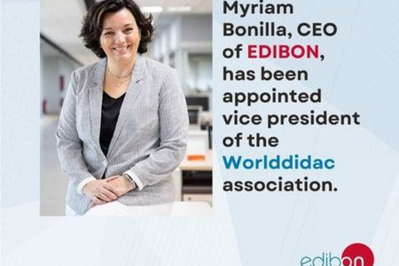 Myriam Bonilla has been appointed vice president of the Worlddidac association