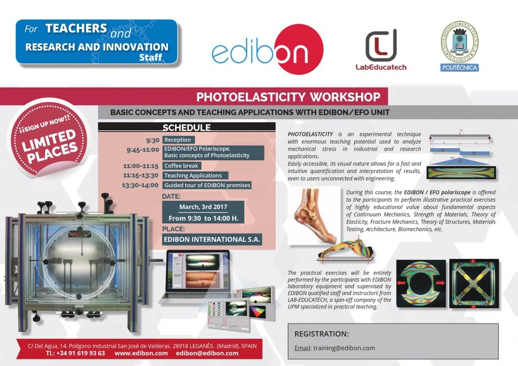 PHOTOELASTICITY WORKSHOP