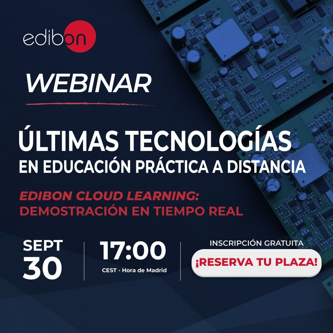 WEBINAR: Últimas tecnologías en educación práctica a distancia