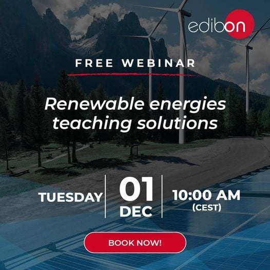 Webinar: Renewable energies teaching solutions