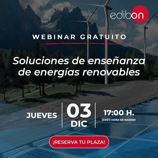 Webinar: Soluciones de enseñanza de energías renovables