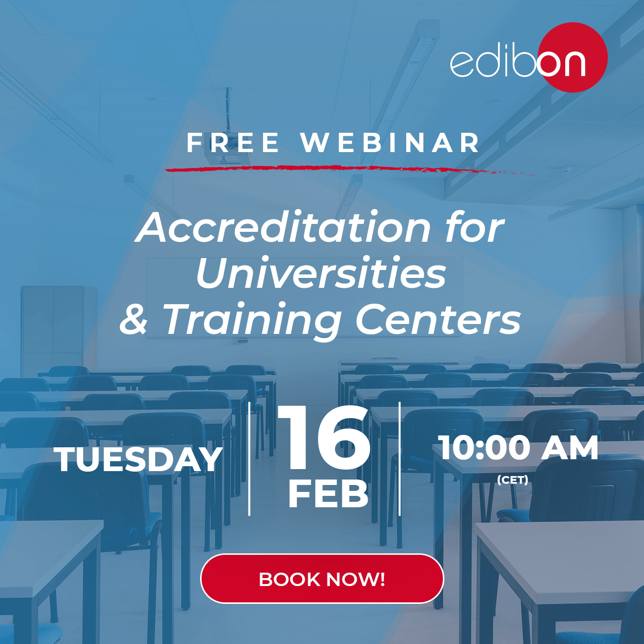 Webinar: Acreditationfor Universities and Training Centers