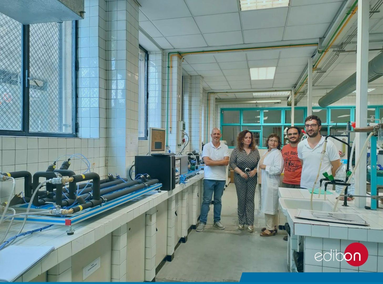 Setting up at the Escola Tècnica Superior d'Enginyeries Industrial i Aeronàutica in Terrassa (ESEIAAT UPC)