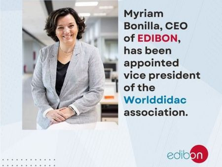Myriam Bonilla has been appointed vice president of the Worlddidac association